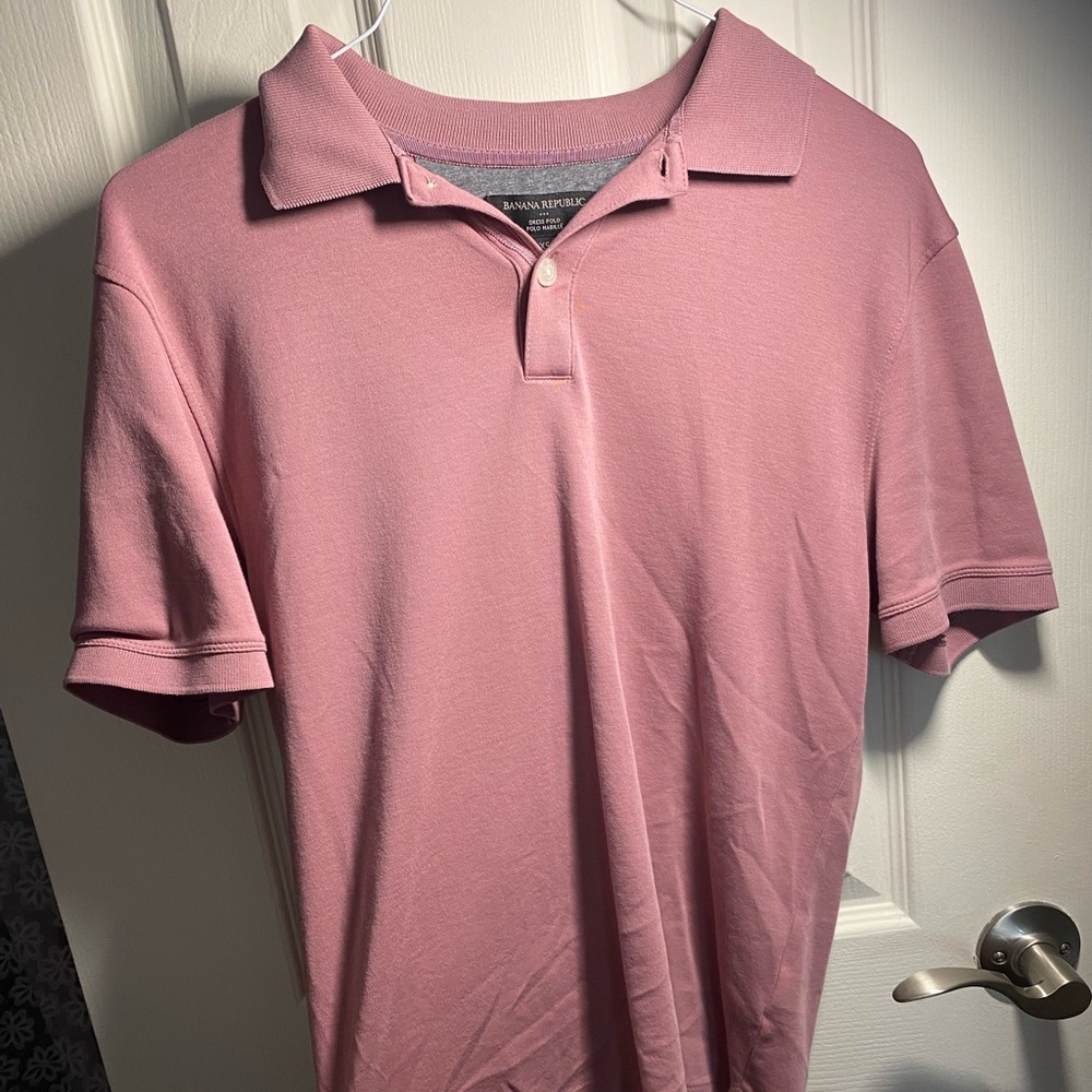 Banana Republic stretchy polo